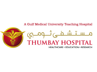 Logo of Thumbay Hospital, Dubai