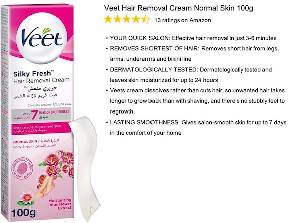 Veet Hair Removal Cream